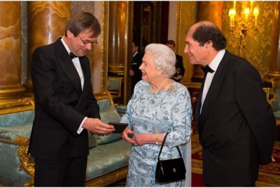 Simon Halsey receives the Queen's Medal for Music